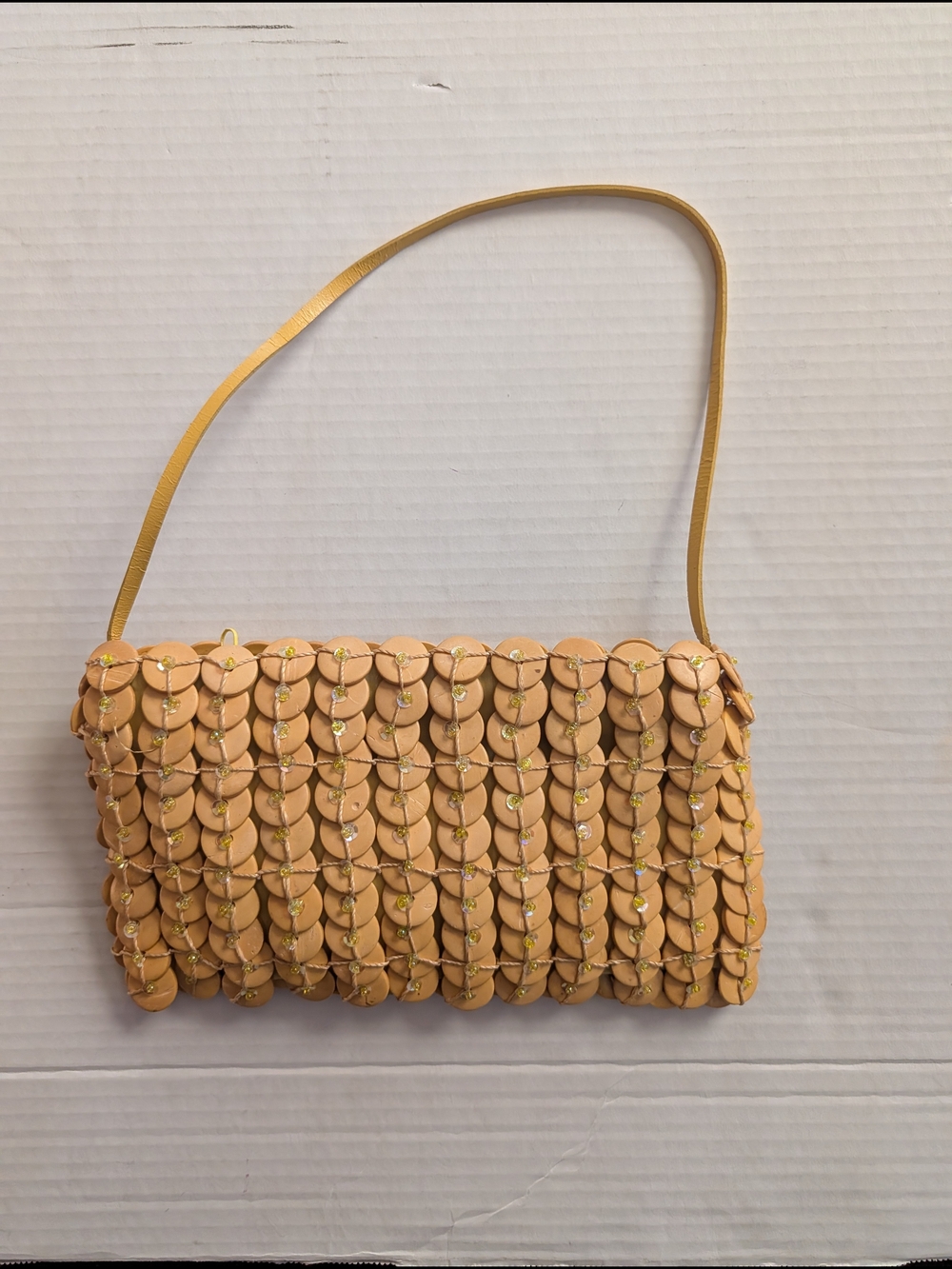 Golden Yellow Vintage Bag - Picture 2 of 8